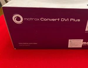 Matrox Convert DVI Plus HD-SDI Scan Converter - Picture 1 of 10