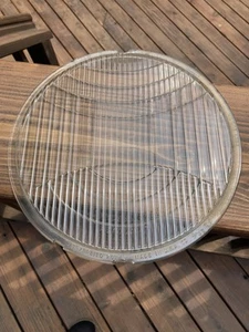Vintage 1920’s 1930’s C.M. HALL Car Head Light Lens 10 15/32 x 9 19/32 - Picture 1 of 12