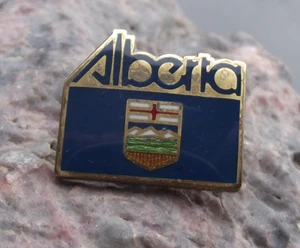 Alberta Province Western Canada State Flag Travel Souvenir Hat Pin Badge - Picture 1 of 2