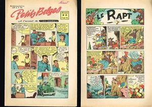 PETITS BELGES ( TREMPLIN ) 1954 n° 19 09/05/1954 BE/BE+ GERVY le RAPT - Picture 1 of 1