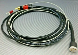 Cardas Belden 1.5 meter Tone Arm Phono Cable 5 pin Female DIN to Wireworld RCAs - Picture 1 of 2