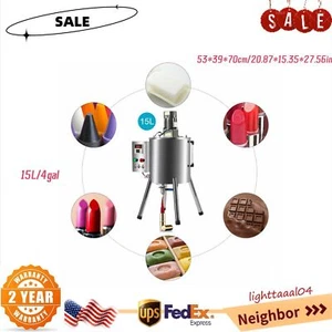 Heating Mixing Filling Machine Stirring Tank Liquid Paste Lipstick Filler 15L - Picture 1 of 18