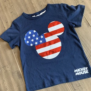 Boys American mickey mouse T-Shirt New - Picture 1 of 3