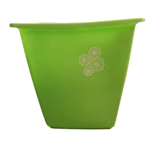 Mid Century Modern Vintage Rubbermaid Trashcan Wastebasket 2952 Light Green - Picture 1 of 3