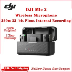 DJI Mic 2 Microphone Lavalier sans Fil Double Canal Enregistrement Vidéo TX+TX+RX - Photo 1 sur 14