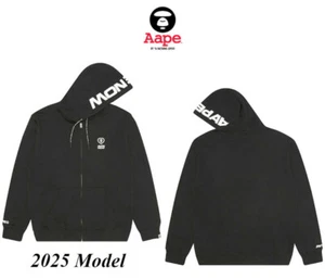 Aape By A Bathing Ape Men's Zip Up Hoodie 2025 AAPE NOW HEART AAPSWMC345XXN JPN - Picture 1 of 7