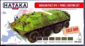 Hataka Hobby Paints WARSAW PACT ARMORED FIGHTING VEHICLES Acrylic Paint Set - Picture 1 of 2
