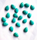 [Wholesale] Blue Turquoise Cabochon Pear Shape Loose Gemstone