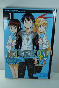 MANGA Shonen Jump Nisekoi: False Love Volume 1 Book (English) New - Picture 1 of 3