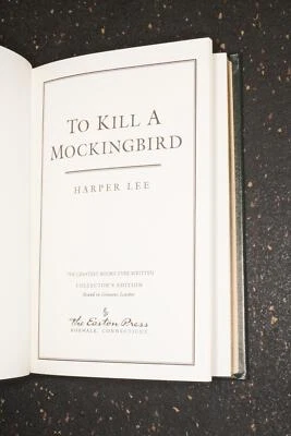  Easton Press Leather Bound Book To Kill a Mockingbird Harper Lee Foto 1 de 3