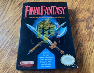 Final Fantasy NOT FOR RESALE nintendo promo offer complete in box nes nr-MINT - Picture 1 of 10