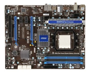 Placa madre MSI Socket AM3/AMD 890FX/DDR3/SATA3&USB3.0/A&GbE/ATX 890FXA-GD65 - Imagen 1 de 5