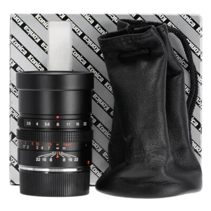 KONICA M-HEXANON 90mm F2.8 LENS LEICA M MOUNT / MINT / 90D WRT - Picture 1 of 9