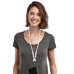 Handyriemen Armband Mit Perlen-Handyanhängern Dekoratives Telefon Lanyard - Zdjęcie 1 z 12