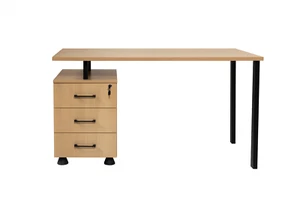 Homeoffice Schreibtisch P-Home Buche - Bild 1 von 6