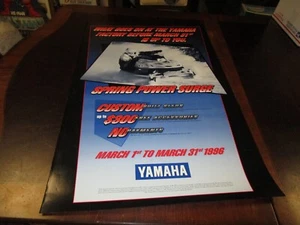 Yamaha OEM VMax SX dealer poster 36x24 - Picture 1 of 3