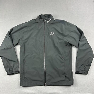 Nike Golf jacket Mens Medium Performance Pronghorn Golf Course Black Full Zip - Image 1 of 4