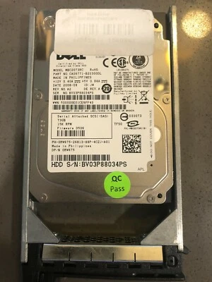 RW675 0RW675 FUJITSU 73GB 15K 2.5″ SAS Drive MBC2073RC W/Tray - Image 1 of 3