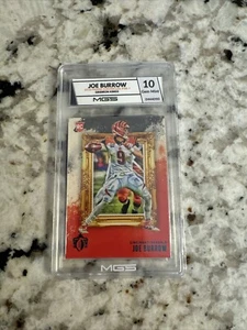 2020 Panini Chronicles - Gridiron Kings Green #GK-1 Joe Burrow (RC) MGS 10 - Picture 1 of 2