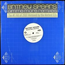 BRITNEY SPEARS "GIMME MORE (REMIXES)" 2007 2X12" VINYL SINGLE 10 MIXES *SEALED*