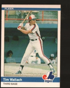 1984 Fleer Baseball #291 - Tim Wallach - Montreal Expos 84-831 - Picture 1 of 2
