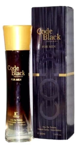perfume for men CODE BLACK 100ml 3.4fl.oz Long Lasting Natural Spray - Picture 1 of 5
