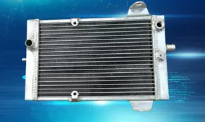 Aluminum Radiator For Kawasaki KFX700 KSV700 2004 2005 2006 2007 2008 2009 - Foto 1 di 6