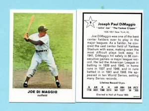 2022-1961 Golden Press Collectors Cards - # 9 Joe DiMaggio - Picture 1 of 1