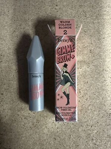 Benefit Gimme Brow Brow Volumizing Fiber Gel Warm Golden Blonde travel mini - Picture 1 of 4