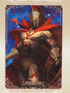 Leonidas I Lancer Fate/Grand Order N 04 Wafer Card Bandai Japan S102 - Bild 1 von 6