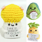 Handmade Emotional-Support Pickled Cucumber Gift Crochet Emotional Support