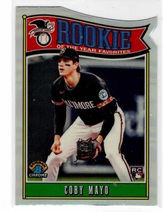 Coby Mayo Baltimore Orioles 2025 Bowman Cromo ROY Inserto Favoritos **** - Imagen 1 de 3