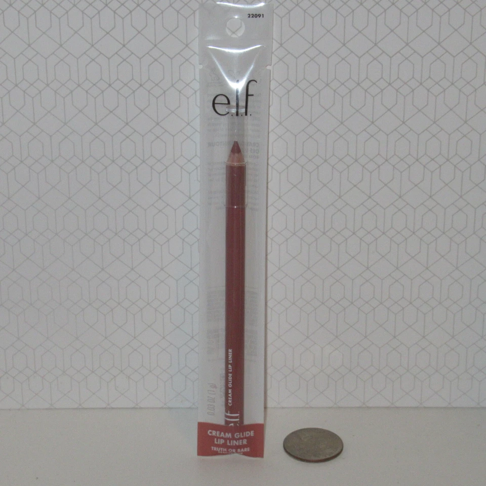 FULL SZ Cream Glide Lip Liner Highly-Pigmented 0.03oz Truth or Bare Peachy Pink - Image 1 of 1