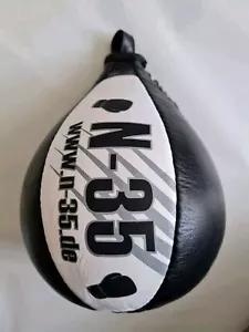 Boxsack Schlagbirne Leder Boxball Speedball Punchingball Boxbirne Lederball NEU - Bild 1 von 6