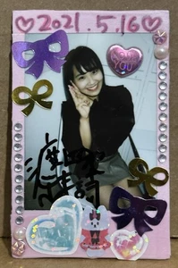 Miu Watanabe Autogramm 16.05.2021 TJPW signed Cheki Message Love You Sticker 1/1 - Bild 1 von 3