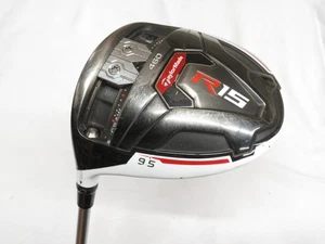 Used LH TaylorMade R15 460 9.5* Driver Mitsubishi Kuro Kage 60g Stiff (S) flex - Picture 1 of 8