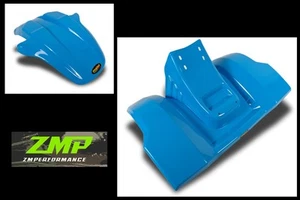 NEW HONDA ATC70 78-85 ELECTRIC BLUE PLASTIC MINI ATC250R FRONT AND REAR FENDERS - Picture 1 of 2
