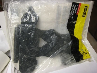Stanley 10” Heavy Duty Ornamental Tee Hinges  # S808-733/SP1491 Black - Image 1 of 4