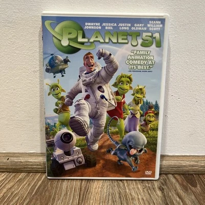 Planet 51 DVD 2009 Animated Comedy Tri Star Sony PG 91 Minutes - Image 1 of 3