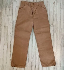 Vintage Cabela's Größe 32 Reg Thinsulate isolierte Hose Canvas Arbeitskleidung hergestellt in den USA - Bild 1 von 14