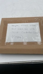 Adaptec 29160 64 bit PCI SCSI Ultra 160 LVD SCSI Controller Card - Picture 1 of 3