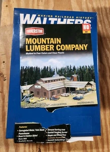 Kit segheria scala HO Walthers Cornerstone 933-3058 Mountain Lumber Company - Foto 1 di 2