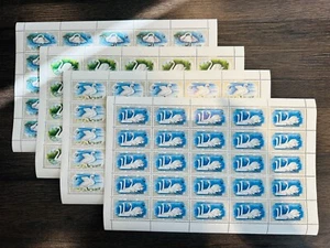 Mongolia 1987 4v stamp full sheet of 25 MNH swans - Picture 1 of 1