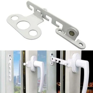 Windows Sash Lock Position Stopper Casement Wind Brace Window Limiter Latch - Picture 1 of 5
