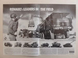 4/1987 PUB RENAULT TRM 2000 4000 10000 MILITÄR LKW MILITARY TRUCK AD - Bild 1 von 1