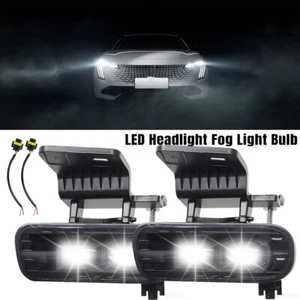 Driving LED Fog Lights Lamps For 99-02 Chevy Silverado 00-06 Suburban Tahoe - Picture 1 of 11