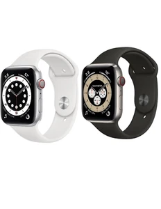 Apple Watch Series 6 40mm GPS + Cellular Titanium 32GB - Good - Zdjęcie 1 z 4