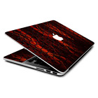 Skin Wrap for MacBook Pro 15 inch Retina  abstract red metal