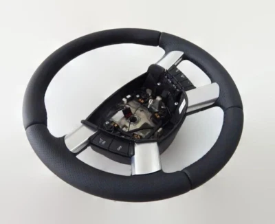 ✅  Lederlenkrad Lenkrad Ford Focus MK2  NEU LEDERBEZUG Neu Beziehen - Bild 1 von 2