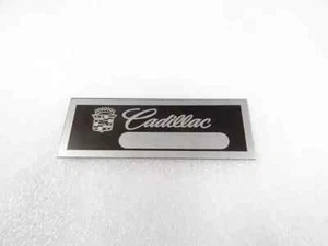 PLACA DE DATOS PARA ATASCOS DE PUERTA CADILLAC VINTAGE 1940-54 |Apto para - Imagen 1 de 6